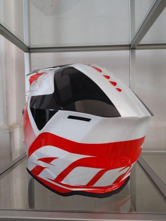 CASCO AIROH WRAAP RAZE RED GLOSS (2)