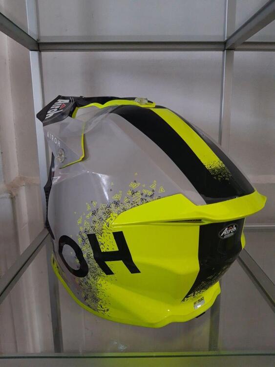 CASCO AIROH TWIST YELLOW GLOSS (2)