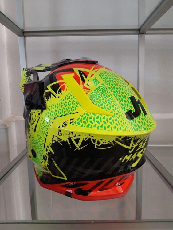 CASCO JUST1 MASK GLOSS J38, yellow red black (2)