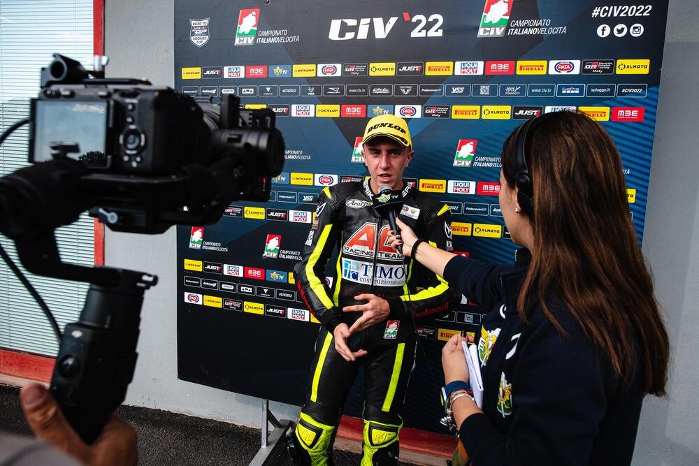Cesare Tiezzi - campione Moto3