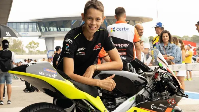Guido Pini, 14 anni, si gioca la vittoria dell'European Talent Cup 2022