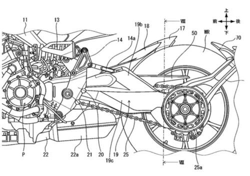 Honda al lavoro su una CB1000R (forse Hornet 1000) completamente nuova? (4)