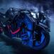 Batcycle, la moto di Gotham Knights creata da Lazareth, presentata a Parigi