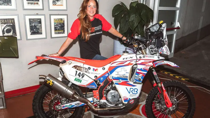 Francesca Gasperi pronta per l'Africa Eco Race