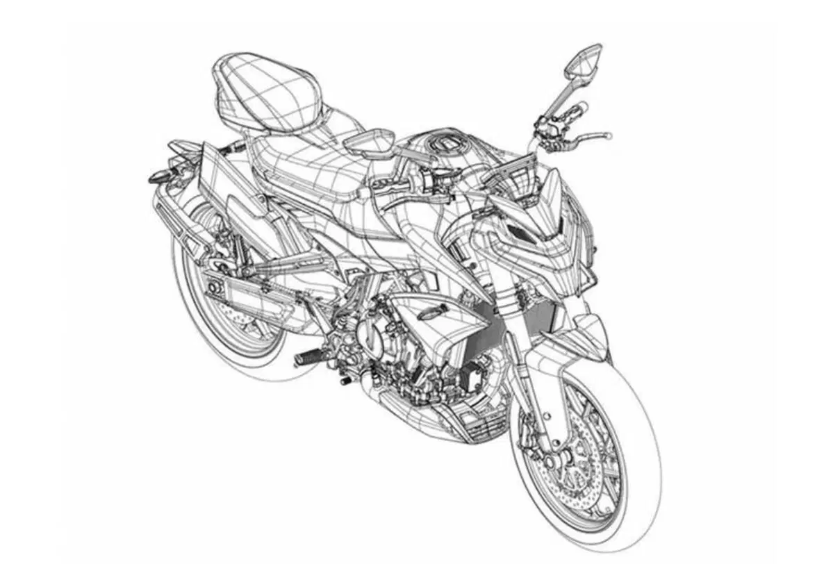 CFMoto 800 NK. La rivale della Honda Hornet 750 si mostra (2)