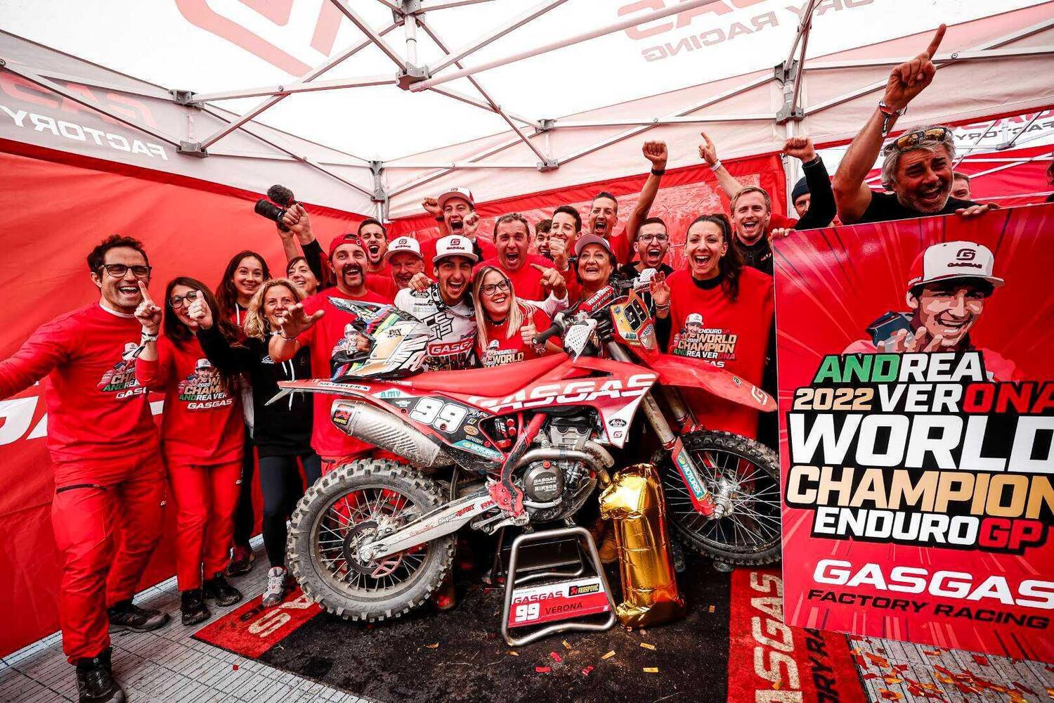 EnduroGP #7. Zschopau. È Andrea Verona, GasGas, l’Imperatore dell’Enduro!