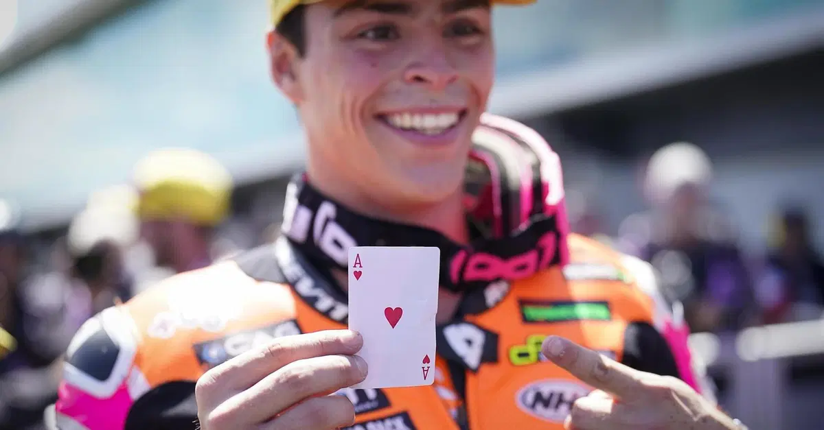 MotoGP 2022. GP d'Australia. In Moto2 stravince Alonso Lopez, che errore Augusto Fernandez!