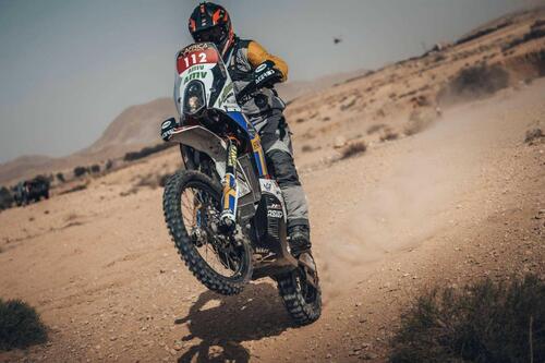 Africa Eco Race 22. La prima di Maurizio Gerini, Husqvarna Solarys (9)