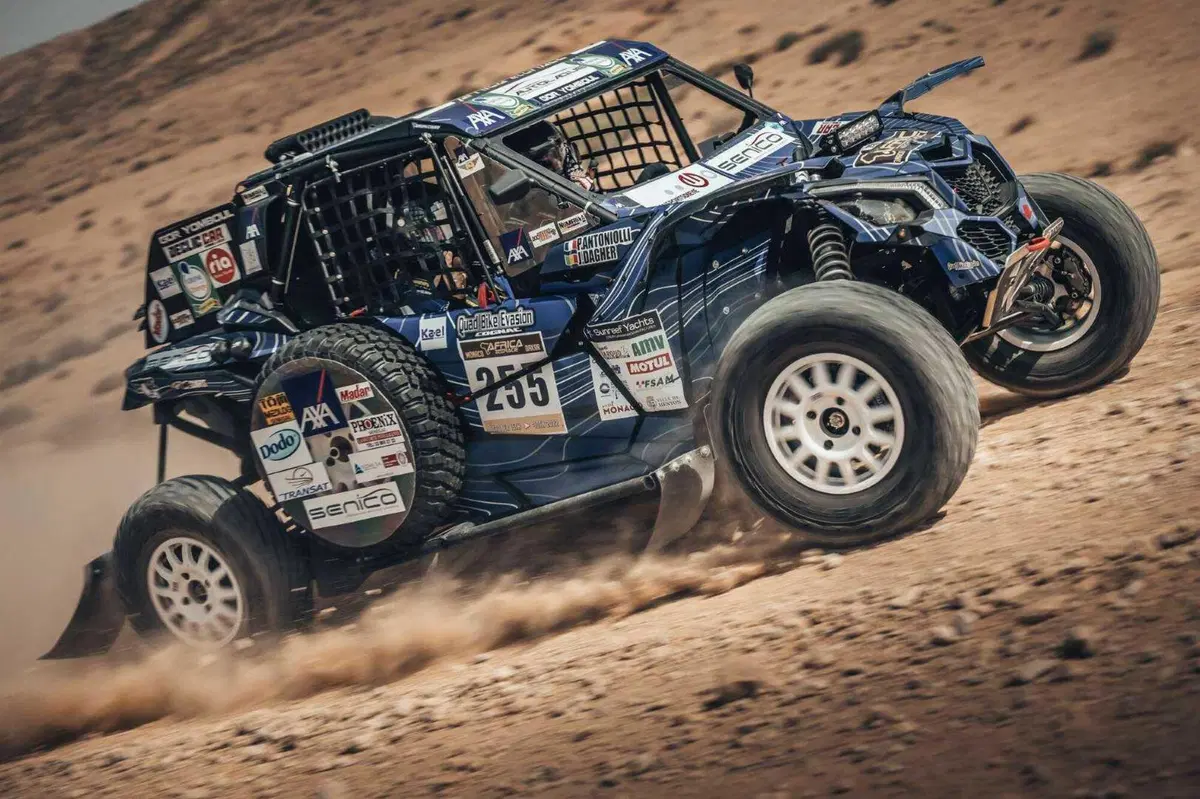 Africa Eco Race 22. La prima di Maurizio Gerini, Husqvarna Solarys (10)