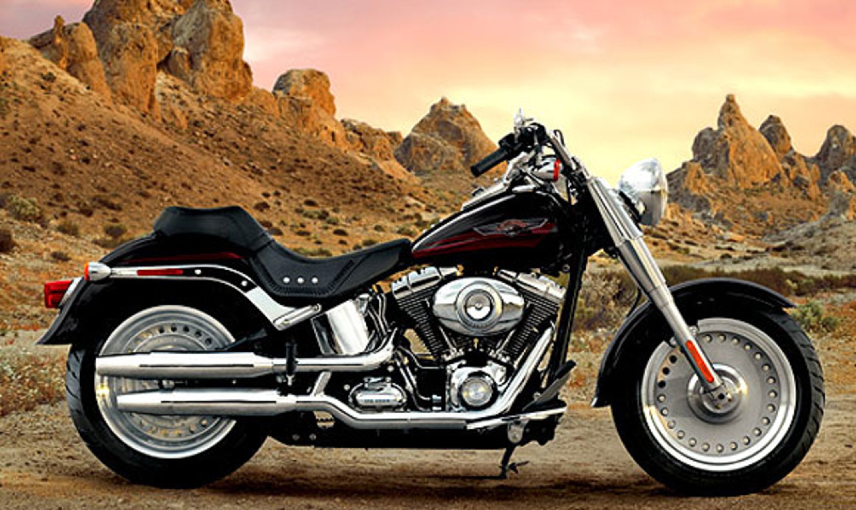 Harley-Davidson Softail 1584 Fat Boy (2006 - 07) - FLSTF