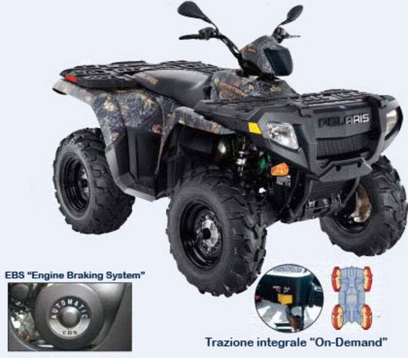 Polaris Sportsman 500 Sportsman 500EFI E Camo (2007 - 11)