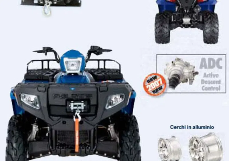 Polaris Sportsman 500 Sportsman 500EFI E Deluxe (2007 - 11)