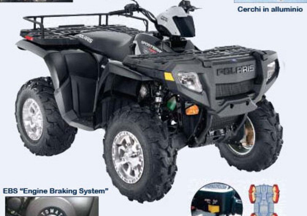 Polaris Sportsman 800EFI E Comfort (2007 - 11)