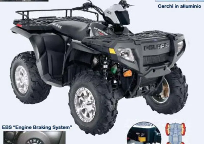Polaris Sportsman 800 Sportsman 800EFI E Comfort (2007 - 11)