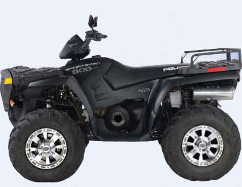 Polaris Sportsman 800 Sportsman 800EFI E Stealth Black (2007 - 11)