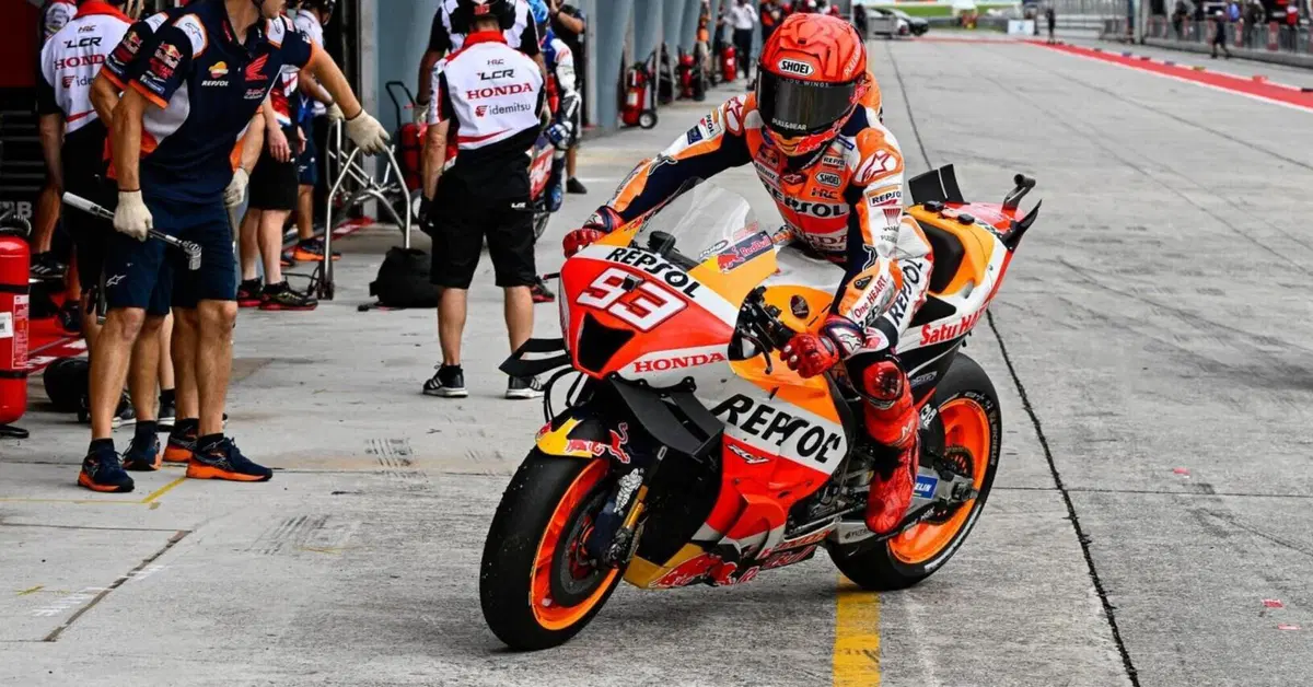 MotoGP 2022. GP della Malesia. Marc Marquez: "Se avessi il motore come Ducati andrei da solo, senza cercare scie"