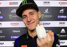 MotoGP 2022. GP della Malesia. Fabio Quartararo con un dito fratturato: Quando parti così indietro è difficile