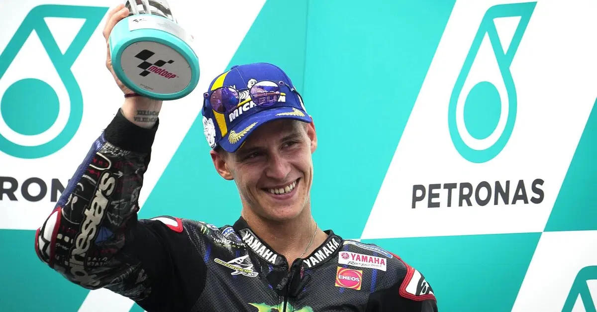 MotoGP 2022. GP della Malesia. Fabio Quartararo: "Alla fine facevo il tifo per Enea Bastianini"