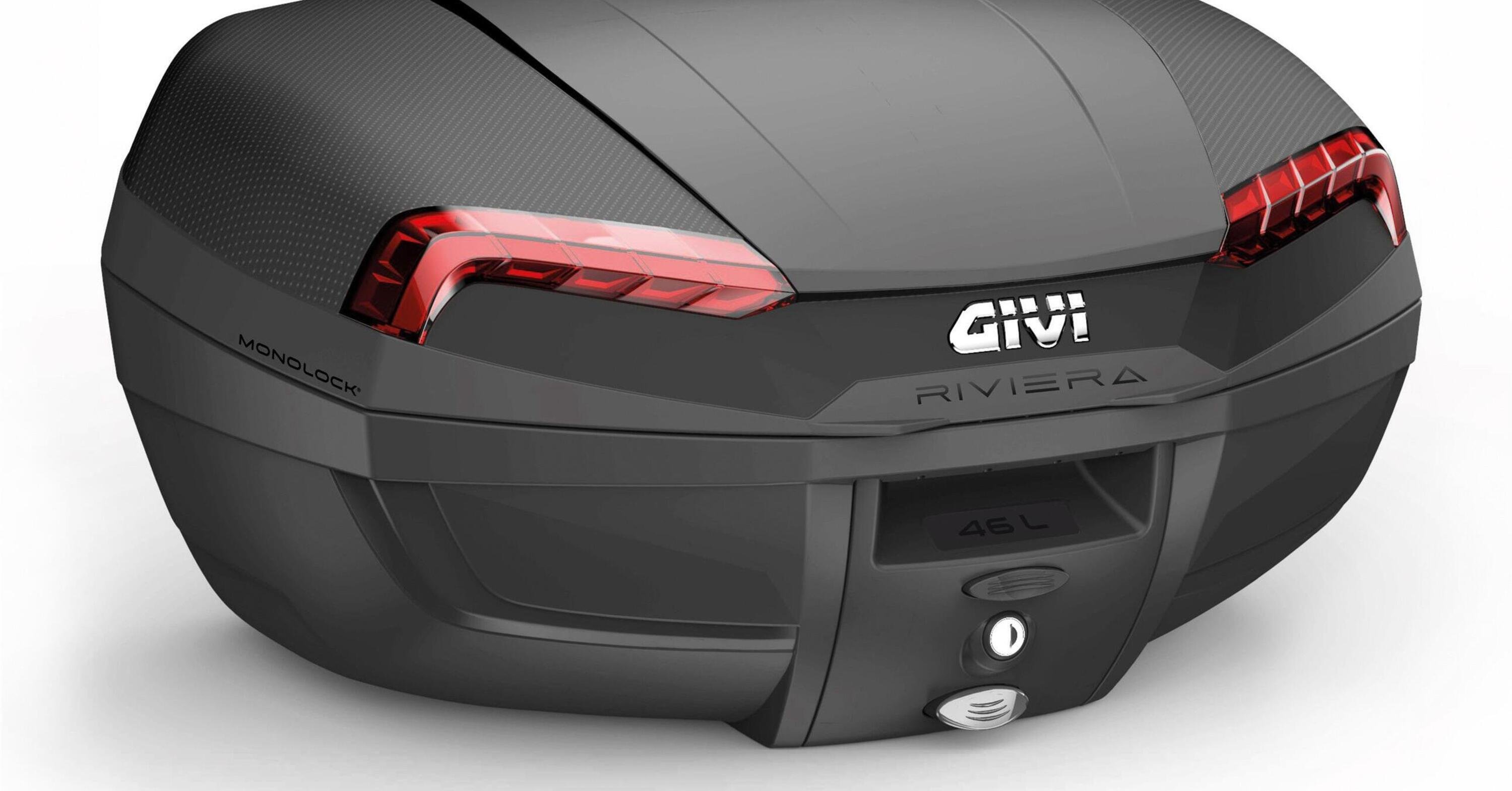 GIVI presenta il top case E46 Riviera