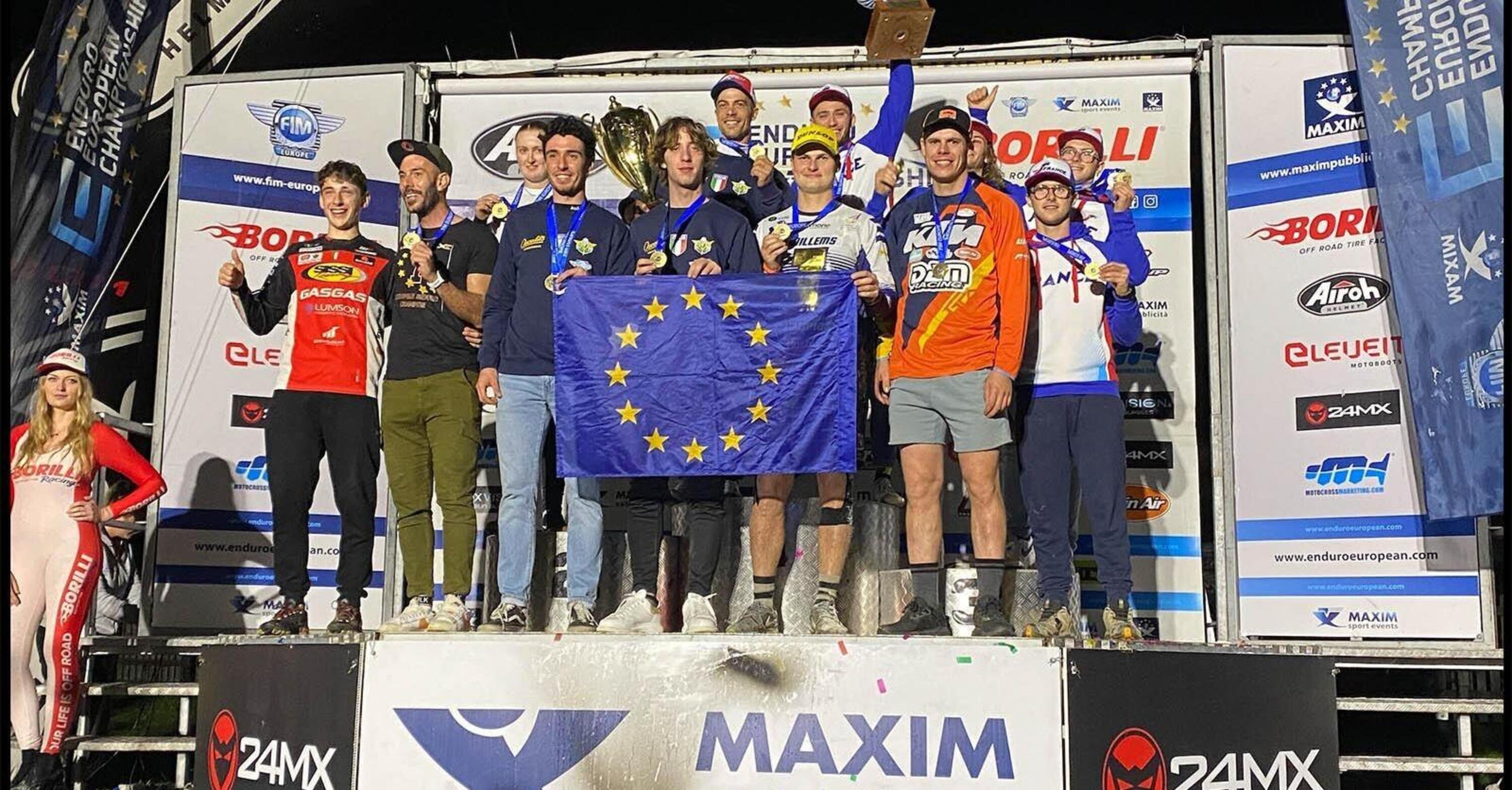 La Maglia Azzurra vince il Campionato Europeo Enduro