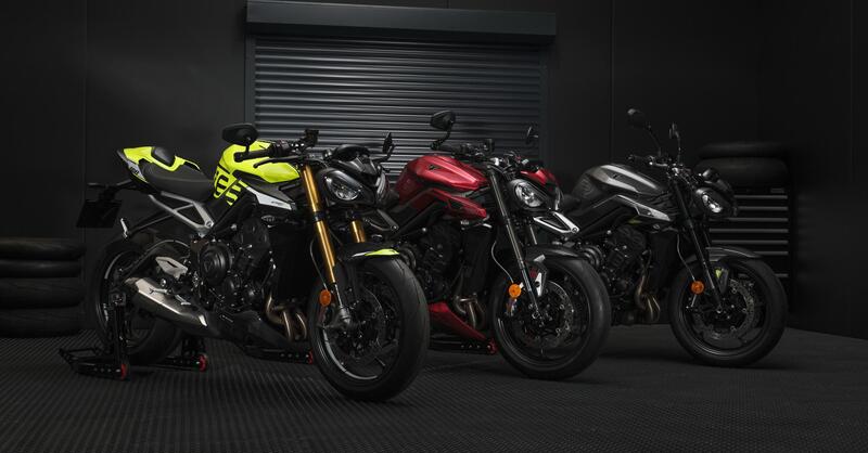 Triumph evolve cos&igrave; la famiglia delle Street Triple 765  