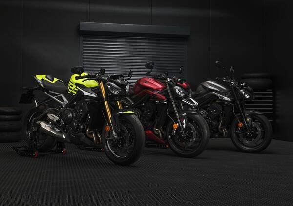 Triumph evolve così la famiglia delle Street Triple 765  