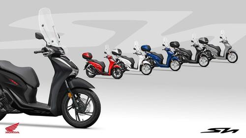 Honda e le nuove colorazioni 2023 per SH, PCX, Vision e CB125R