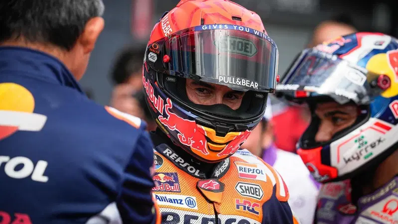 MotoGP 2022. GP di Valencia. Marc Marquez: "Ecco cosa farei se fossi Pecco Bagnaia domenica"