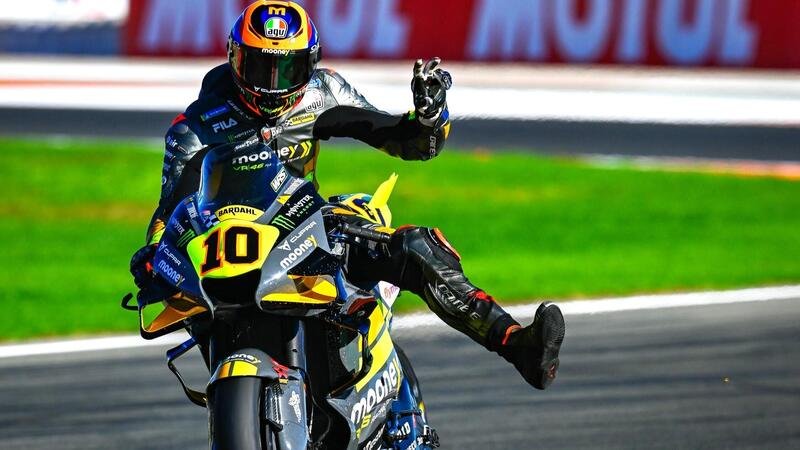 Luca Marini: &ldquo;La staccata con la MotoGP &egrave; pazzesca&rdquo; [VIDEO]