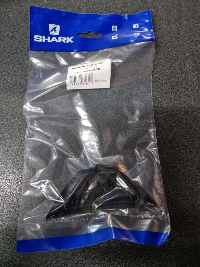 PRESA D'ARIA INFERIORE CASCO SHARK - VE4060PBLKTU Shark Helmets (3)