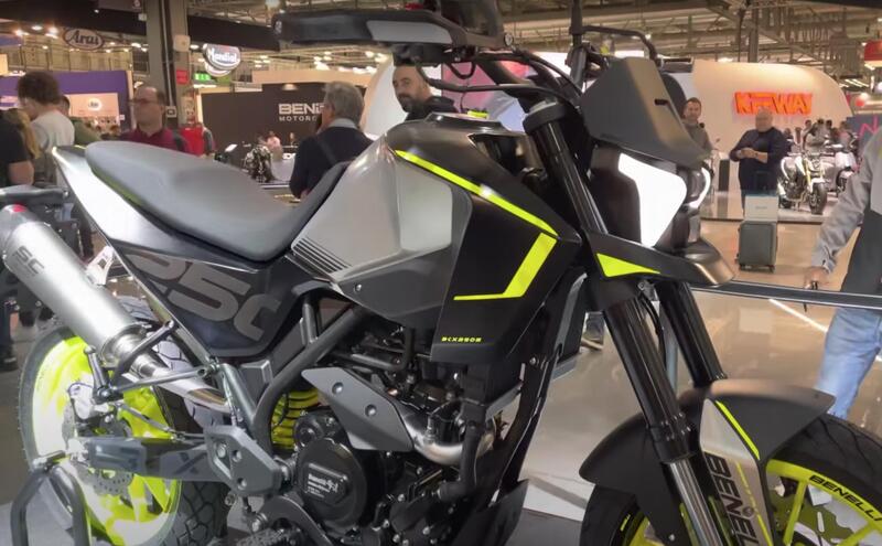 EICMA  2022, le novit&agrave;. Benelli BKX 250 S