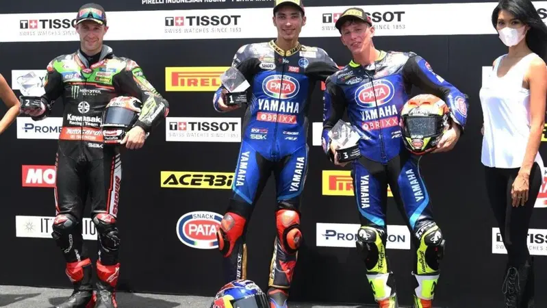 SBK 2022. GP di Indonesia. Toprak Razgatlioglu vince la Superpole Race di Mandalika