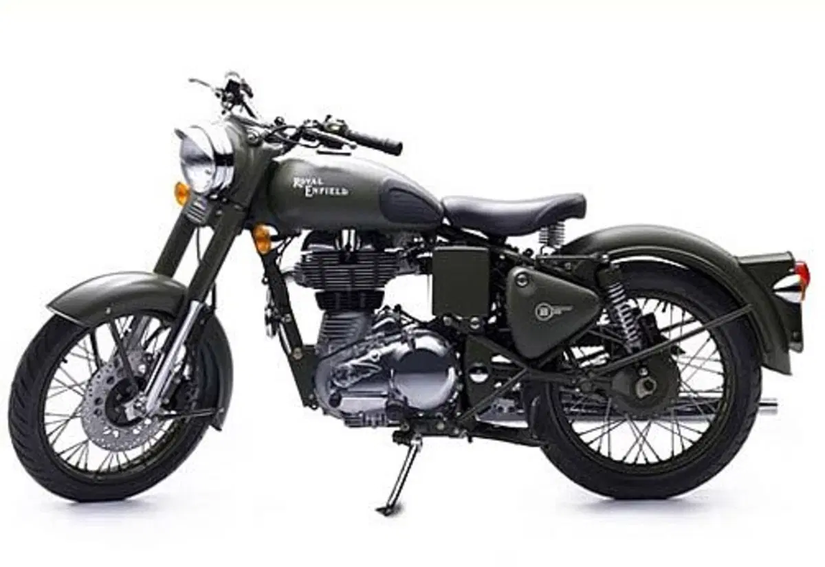 Royal Enfield Bullet 500 Bullet 500 Classic EFI - Battle Green (2011 - 16) (2)