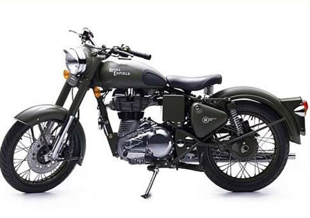 Royal Enfield Bullet 500 Classic EFI - Battle Green (2011 - 16) (2)