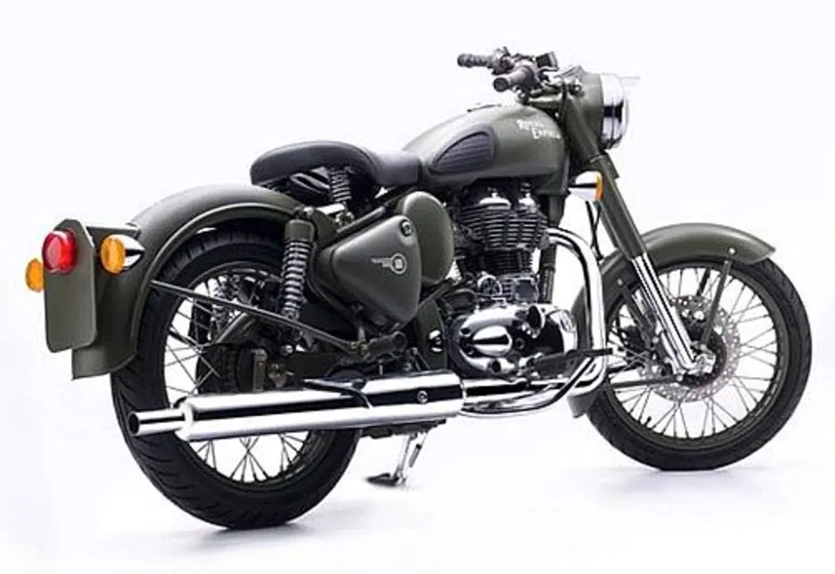 Royal Enfield Bullet 500 Bullet 500 Classic EFI - Battle Green (2011 - 16) (3)