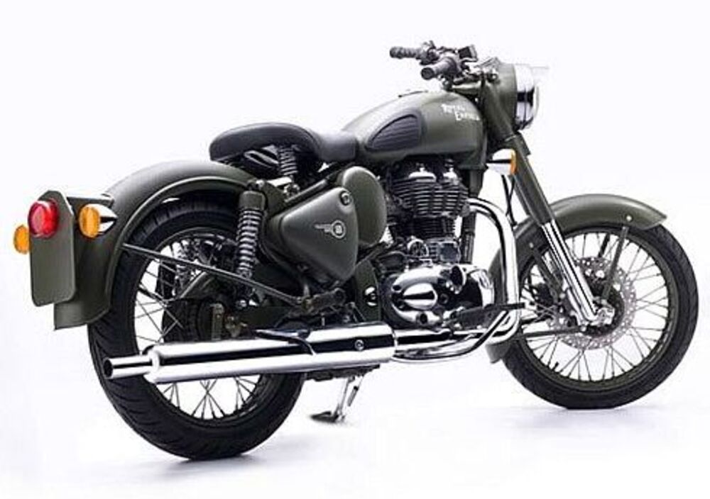 Royal Enfield Bullet 500 Classic EFI - Battle Green (2011 - 16) (3)