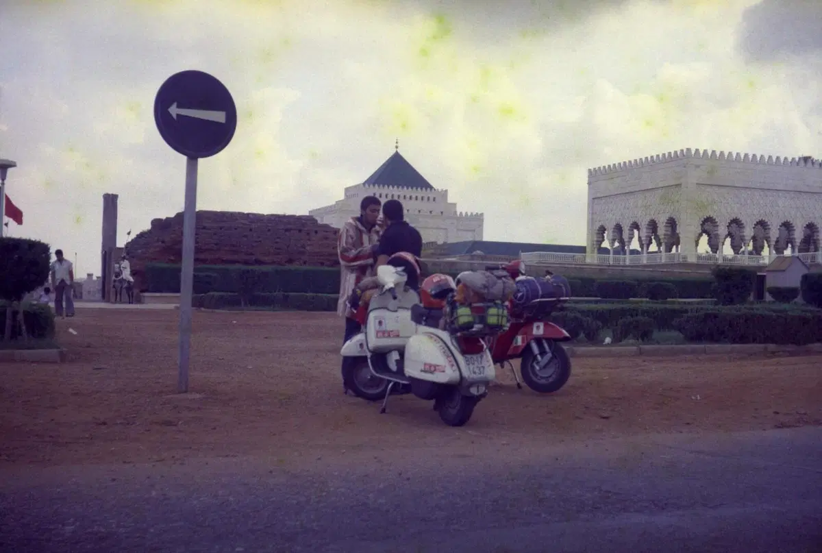 1978: in viaggio nel Mediterraneo Occidentale con la Vespa PX (7)