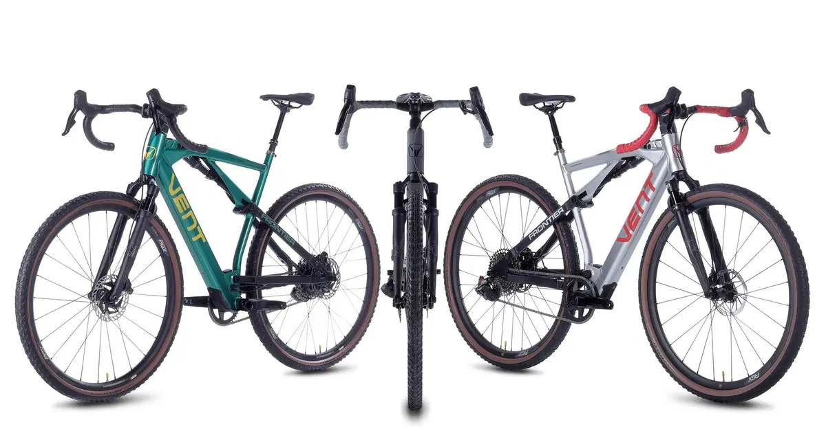 Frontier, la prima eGravel biammortizzata: Vent l'ha svelata a EICMA 2022