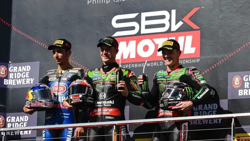 SBK 2022. GP d'Australia. Jonathan Rea vince Gara1 