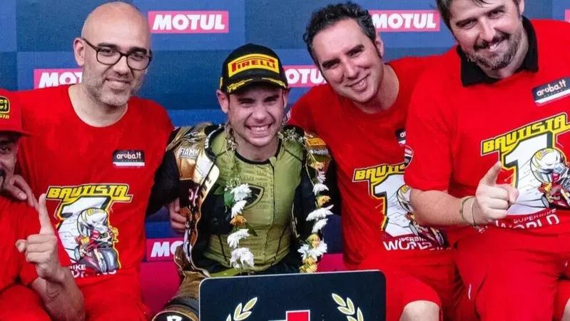 SBK 2022. GP d'Australia. Stefano Cecconi - Aruba: &ldquo;Finalmente abbiamo concretizzato il nostro potenziale&rdquo;