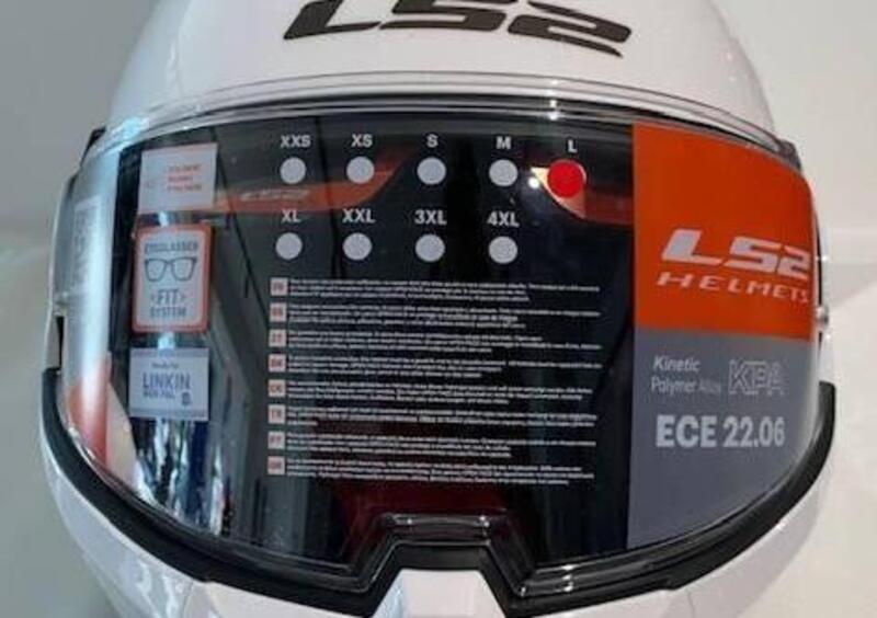 Vendo Casco modulare LS2 FF906 Advant Solid Bianco LS2 a