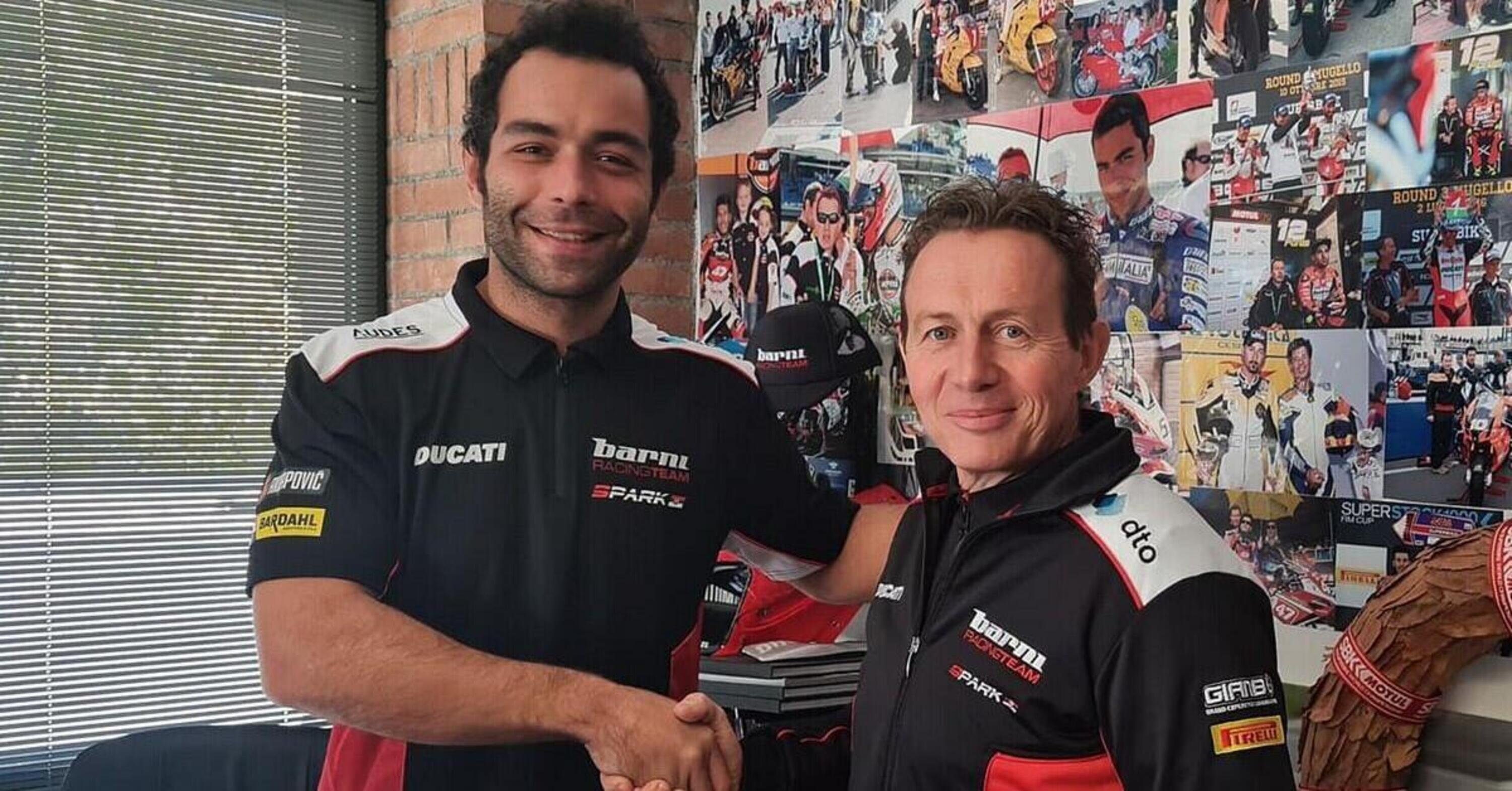 Danilo Petrucci nel mondiale Superbike con il Team Barni e Ducati