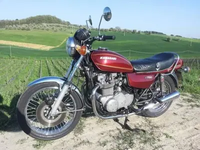 Kawasaki Z750 d'epoca