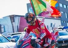 MotoGP 2022. Pecco Bagnaia parla della rimonta e di Fabio Quartararo: Forse è stato troppo in difesa [VIDEO]