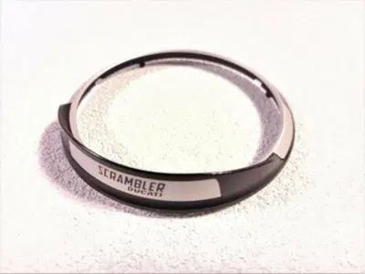 Cornice Cruscotto in Alluminio CNC per Ducati Scra