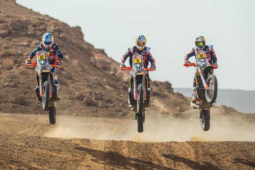 Dakar 2023. KTM, GasGas, Husqvarna: Fronte di fuoco impressionante (8)