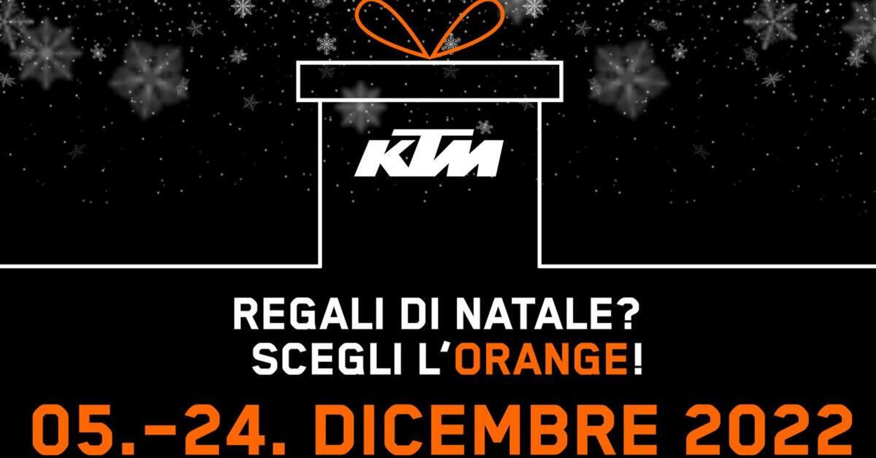 - 15 a Natale 2022, un&#039;idea regalo al giorno: KTM