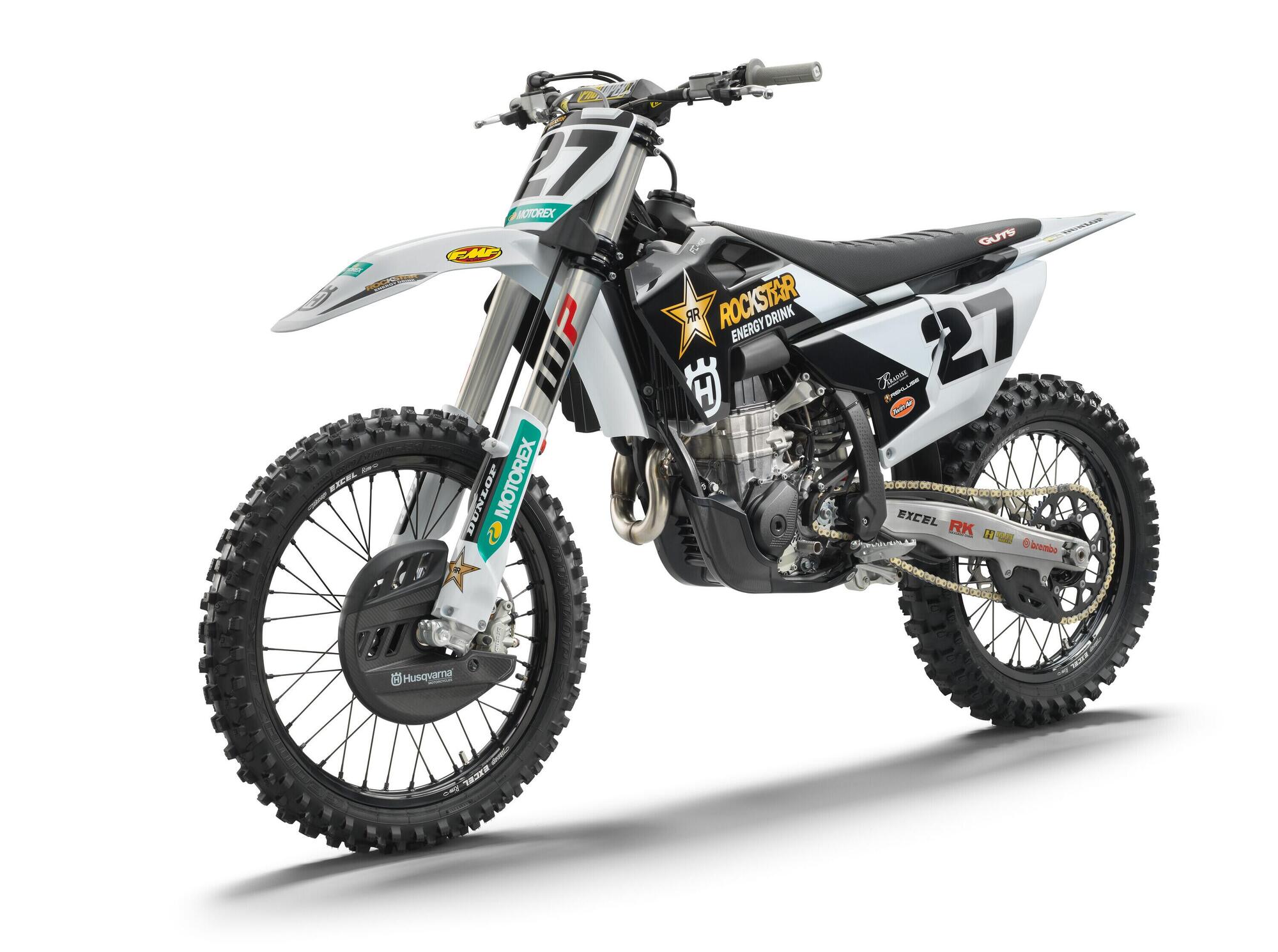 Husqvarna presenta la nuova FC 450 Rockstar Edition 2023