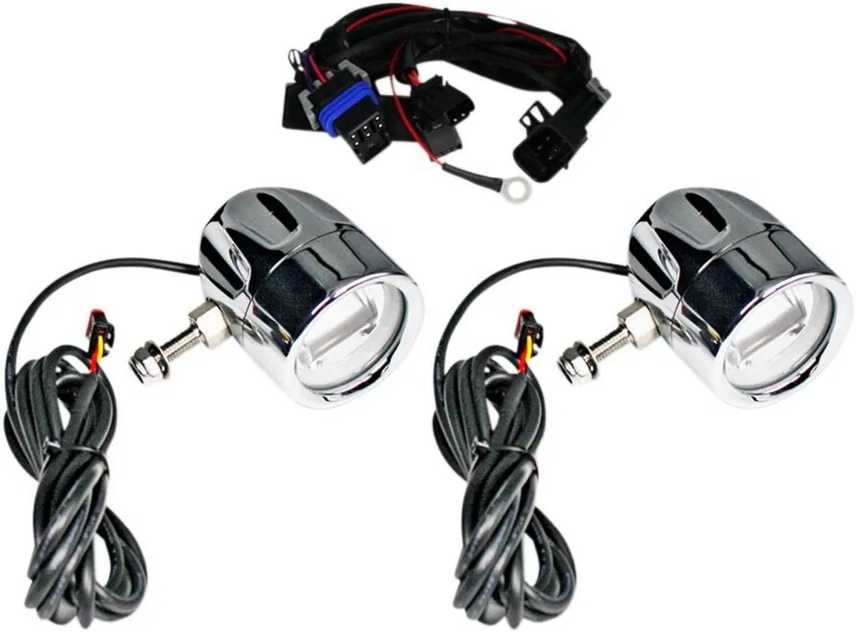 Fendinebbia Halo a LED ProBEAM cromati OMOLOGATI P 