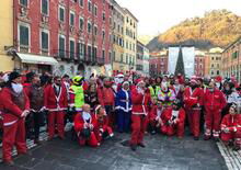 Babbo Natale in moto a Massa con la Concessionaria Aldovardi